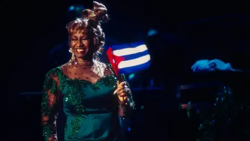 En la foto: Celia Cruz