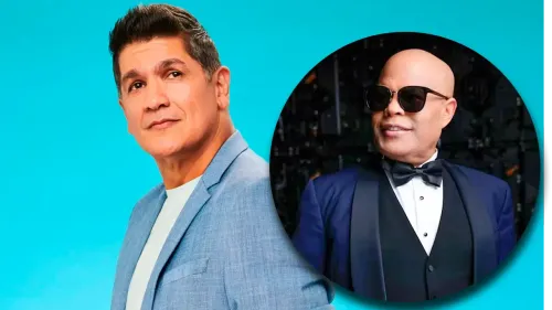 En la foto: Eddy Herrera y Rubby Pérez